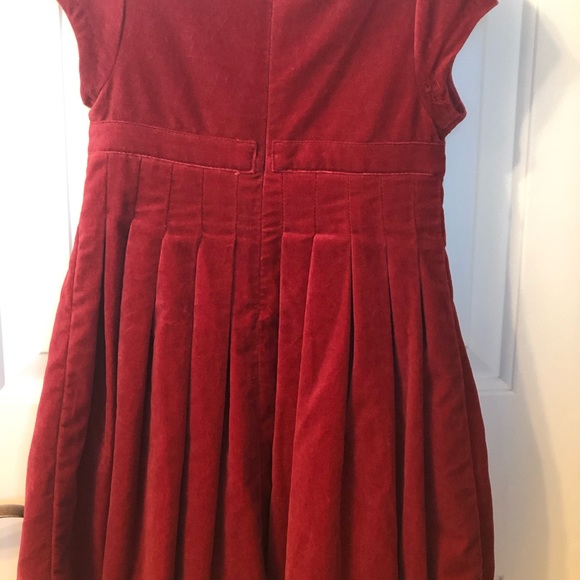 GYMBOREE Suede red dress - Size 4 toddler - Picture 2 of 3